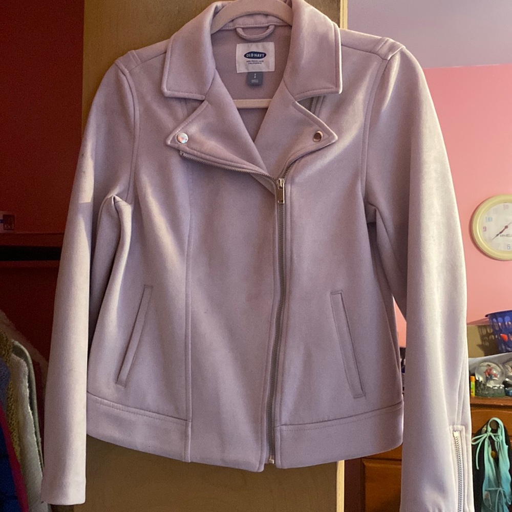 Old navy faux suede jacket